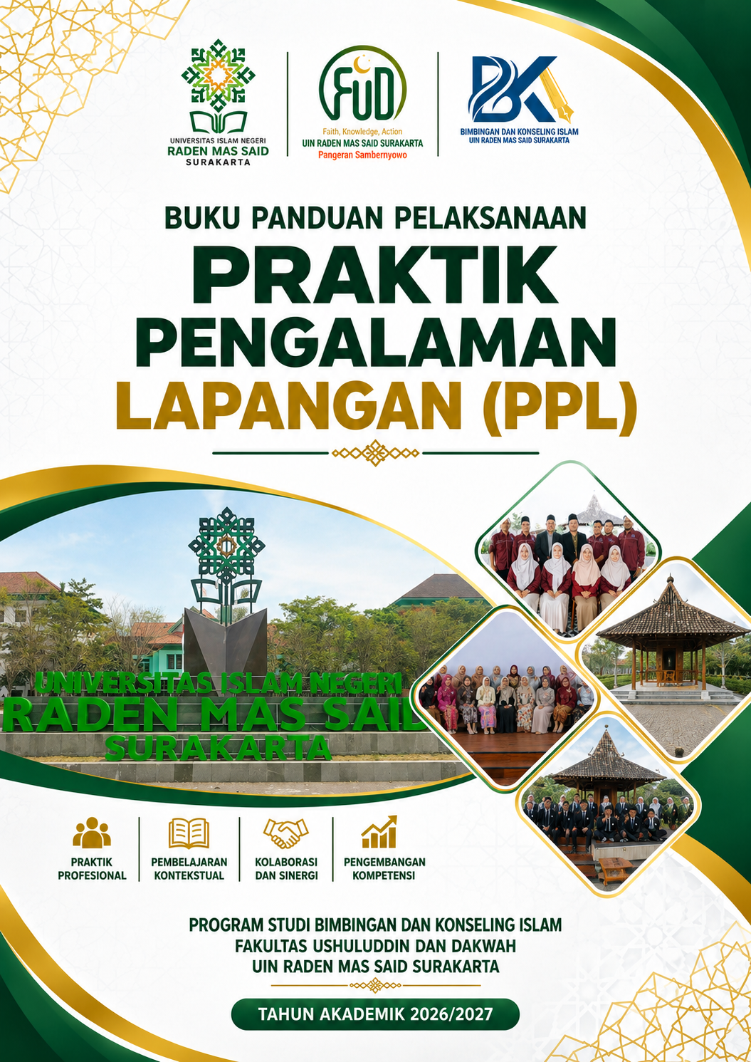 Edaran Buku Panduan Pelaksanaan Praktik Pengalaman Lapangan (PPL) Program Studi Bimbingan dan Konseling Islam Tahun 2026