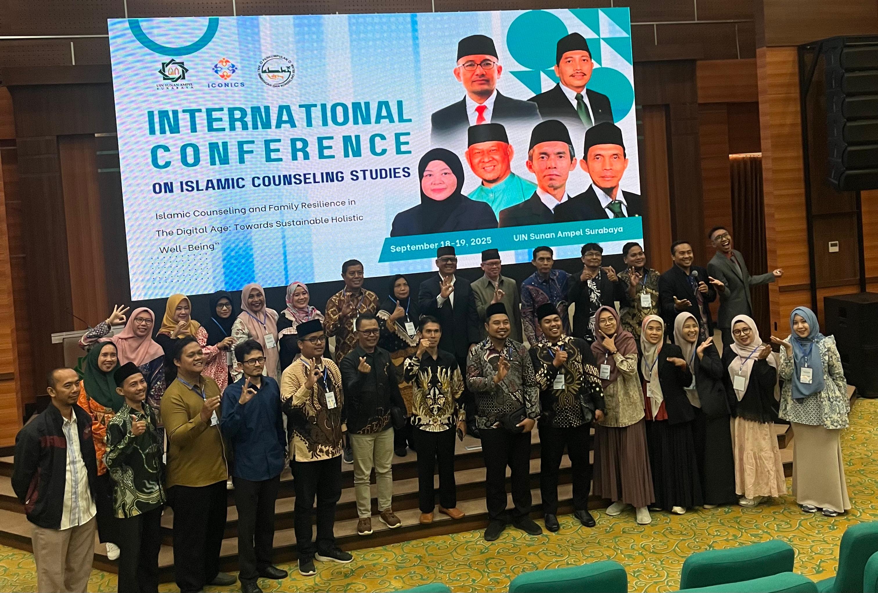 Perkaya Keilmuan Konseling, Dosen BKI Turut Berpartisipasi dalam International Conference of Islamic Counseling Studies