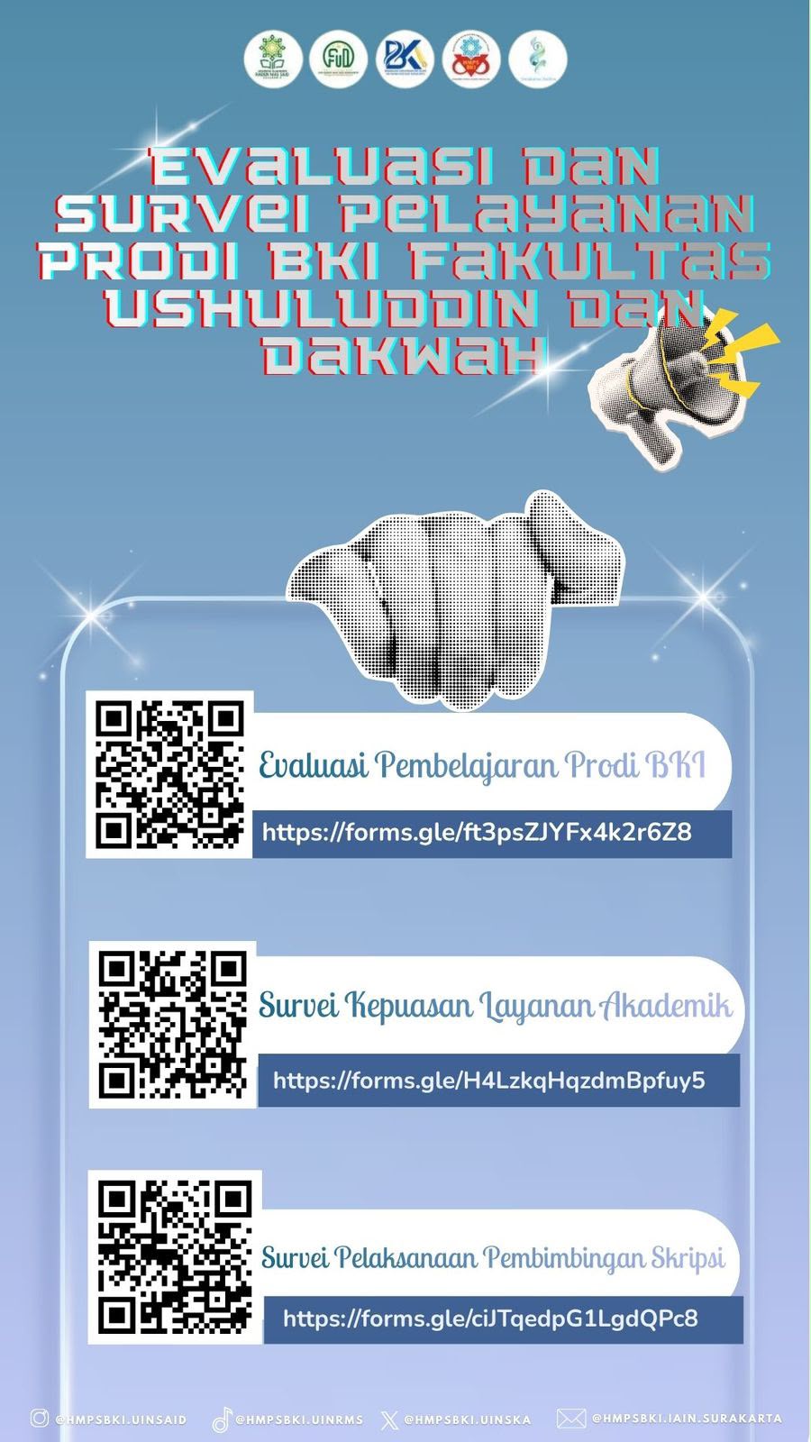 Evaluasi Pembelajaran, Kepuasan Layanan Akademik dan Pembimbingan Skripsi Semester Genap 2025/2026